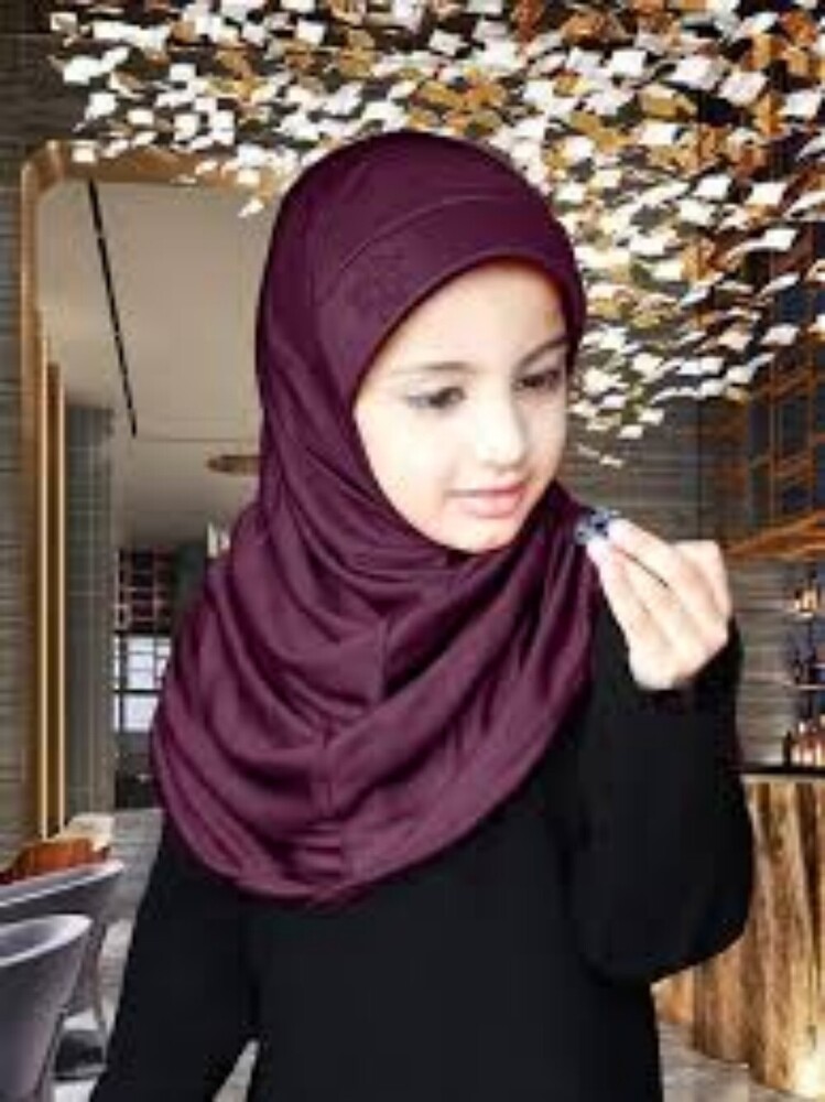 Hijab Small - Cotton, Customized Size | Multi Color, Embroidered Pattern, Good Quality & Stylish Design For Women