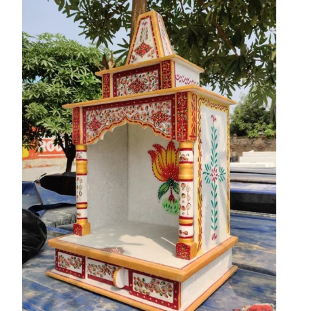 Painted Marble Temple - Hardness: High