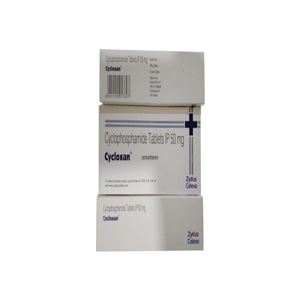 Cycloxan Cyclophosphamide 50mg Tablet - Origin: India