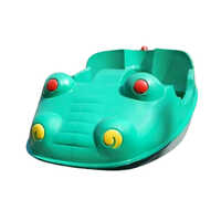 2 Seater Crocodile Model Paddle Boats