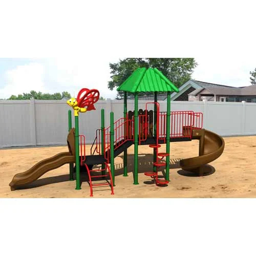 Children Outdoor Play Station - Color: Multicolor