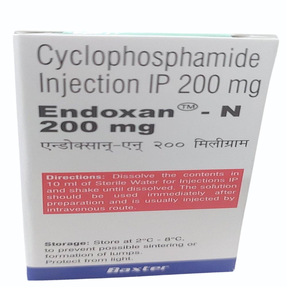 Endoxan N Cyclophosphamide 200mg Injection - Origin: India