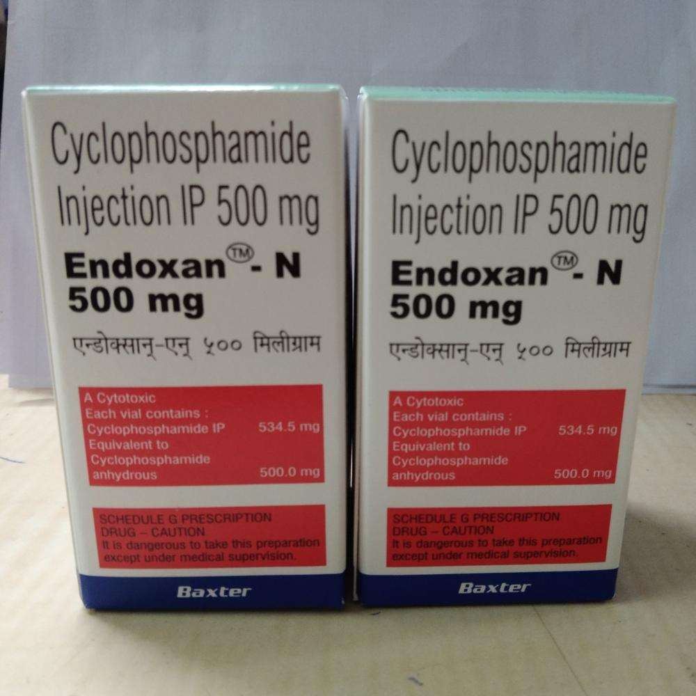Endoxan-n Cyclophosphamide-500mg Injection - Origin: India