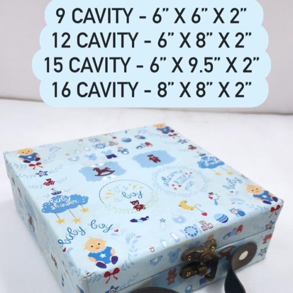 chocolates & sweets baby announcement box.