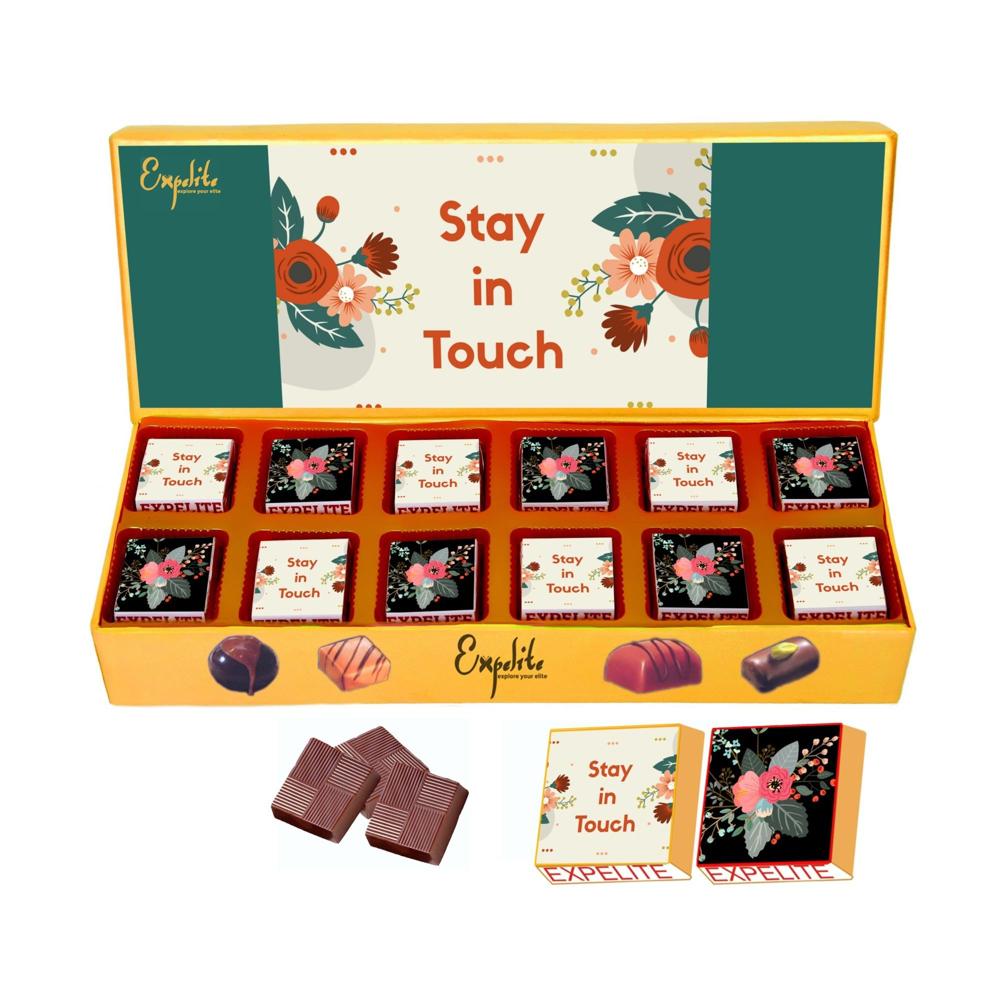 chocolates & sweets baby announcement box.