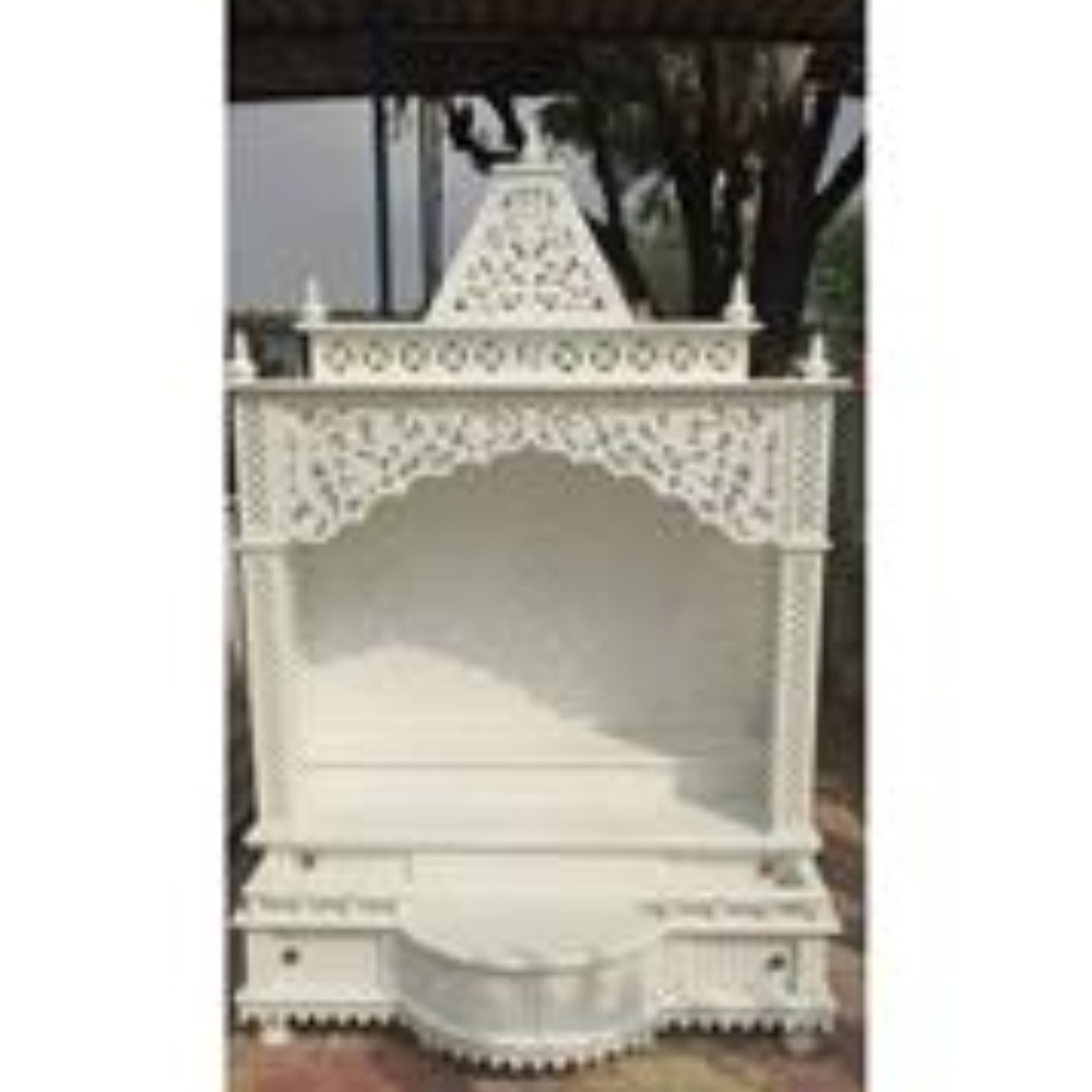 Traditional Jali Marble Temple