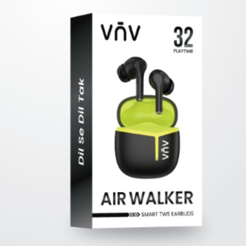 Air Walker Wireless Stereo Headset - Body Material: Abs Plastic