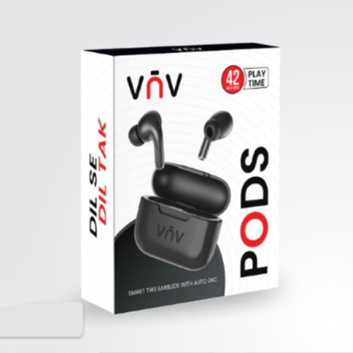 Pods Wireless Stereo Headset - Body Material: Abs Plastic