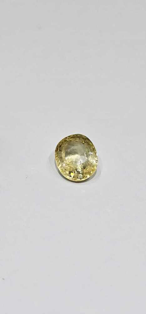 9.50 Carat Natural Ceyloni yellow Sapphire