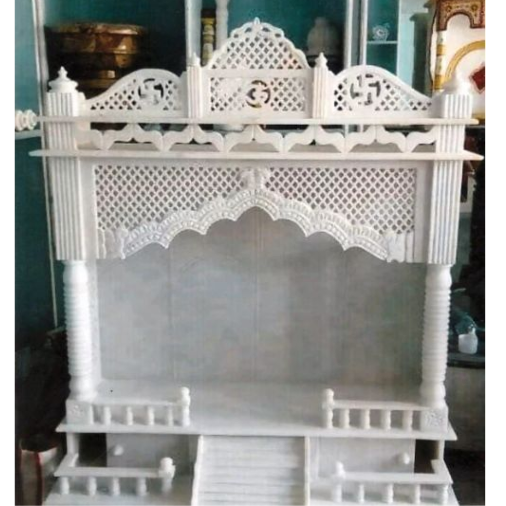 Makrana marble beautiful carved temple