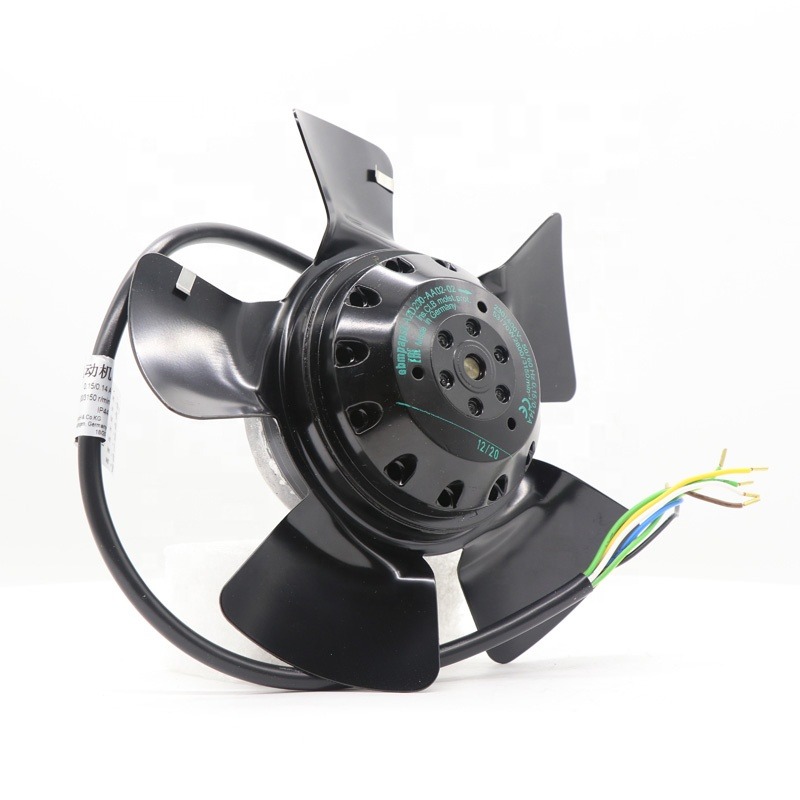 ebmpapst A2D200-AA02-02 230V/400V AC 53W 200mm 2800RPM Ball Bearing Siemens Motor Inverter Axial Cooling Fan