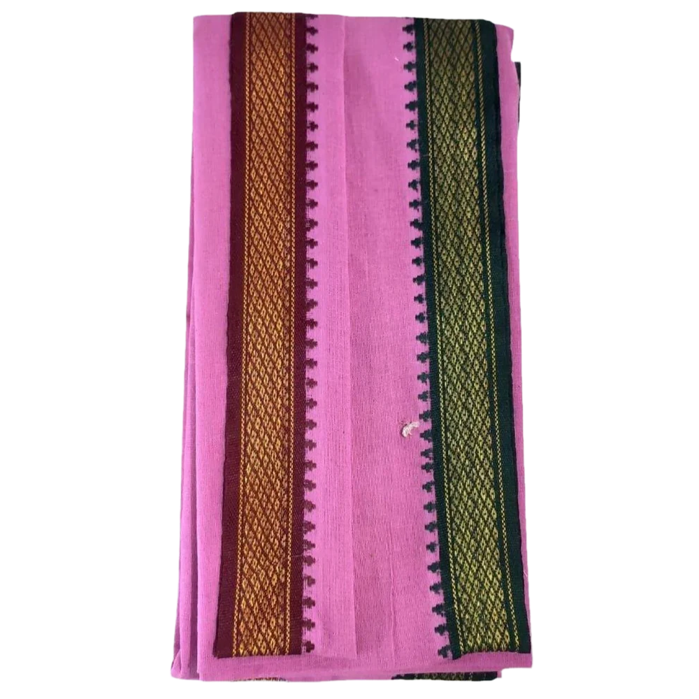 Pink Cotton Gamcha