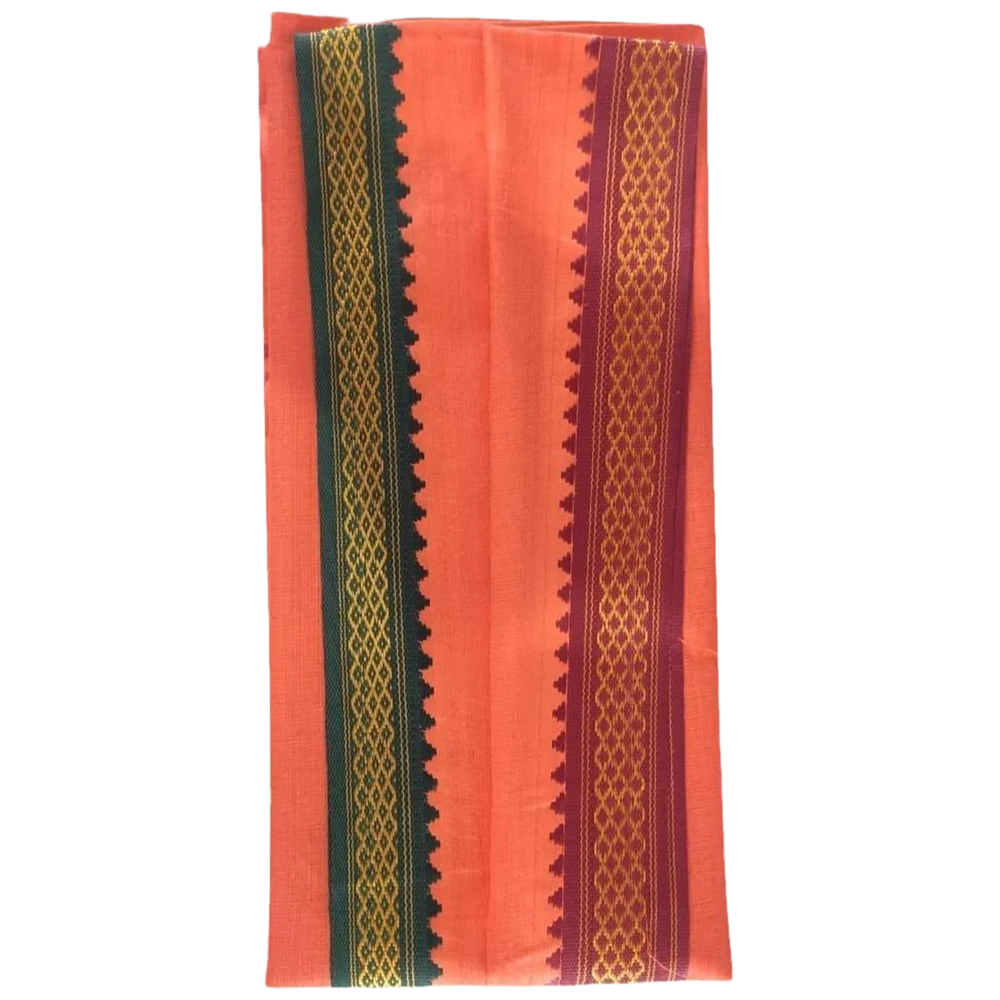 Orange Cotton Gamcha