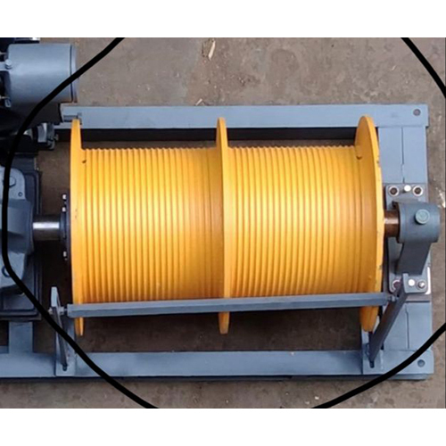 Elevator Drum Winding Machine - Country Of Origin: India