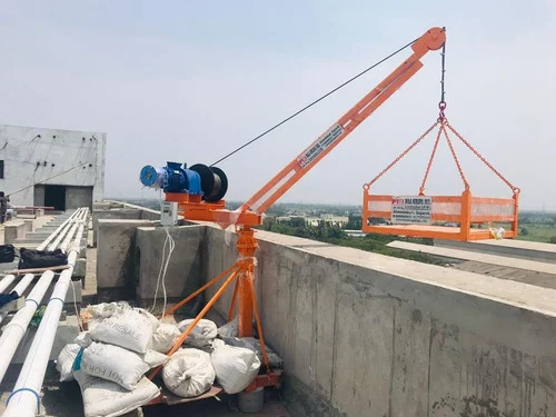 Single Phase Monkey Lift Machine