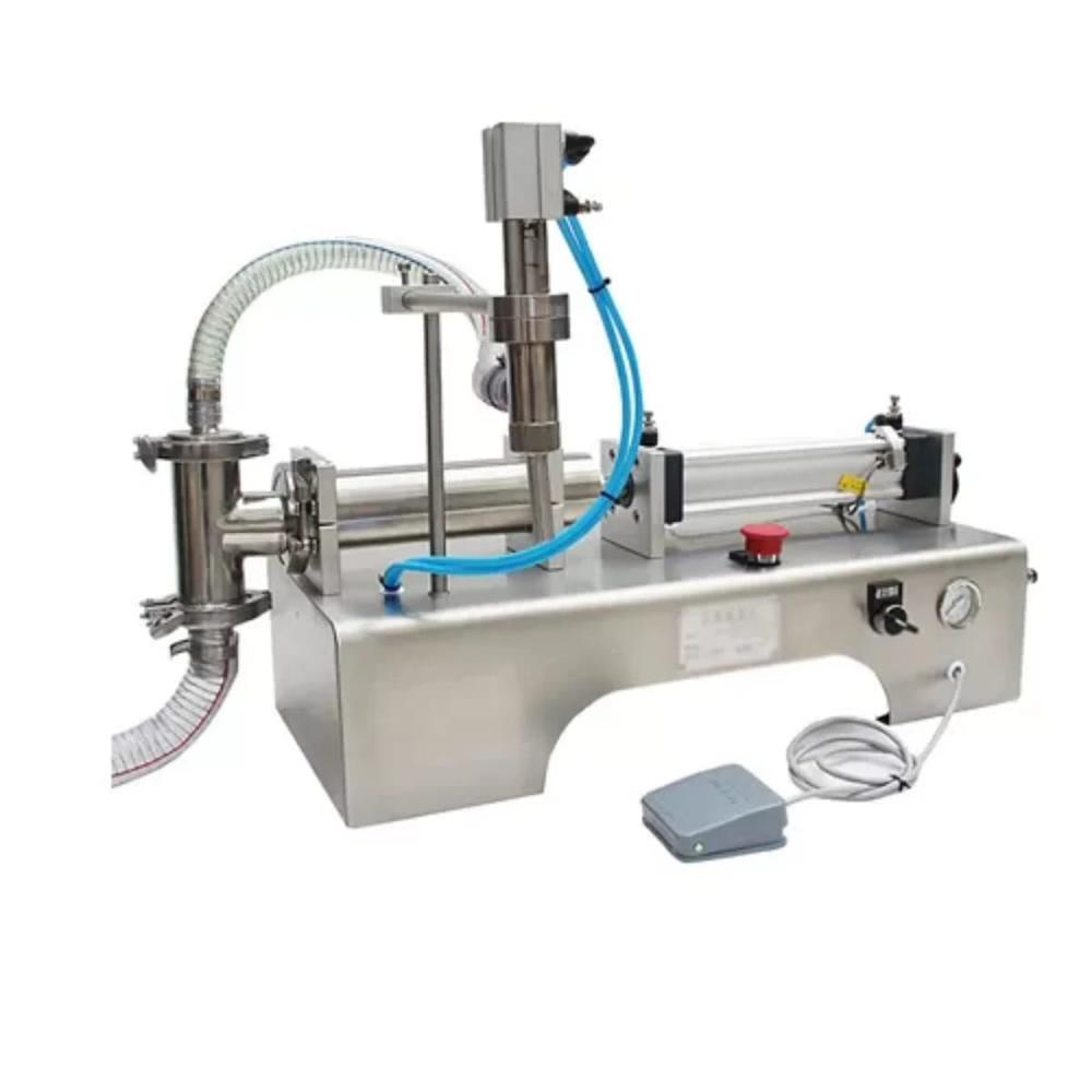 SEMI AUTOMATIC LIQUID FILLING MACHINE