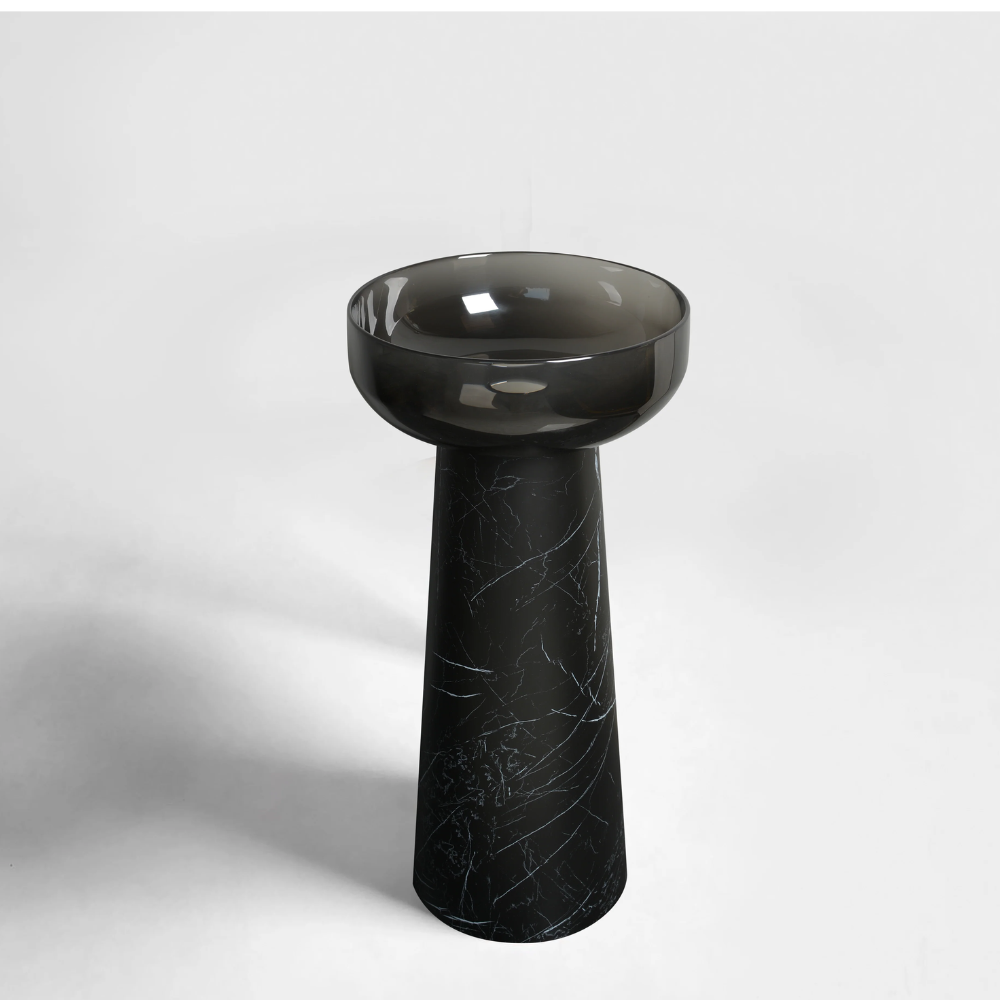 Marble Stylish Black Washbasin