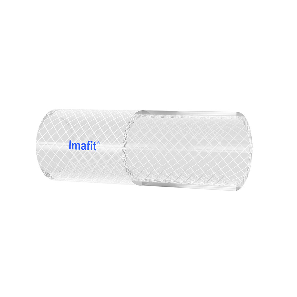Imafit - प्लैटिनम क्यूरड सिलिकॉन होज़ जिसे पॉलीएस्टर ब्रेडिंग के साथ मजबूत बनाया गया है