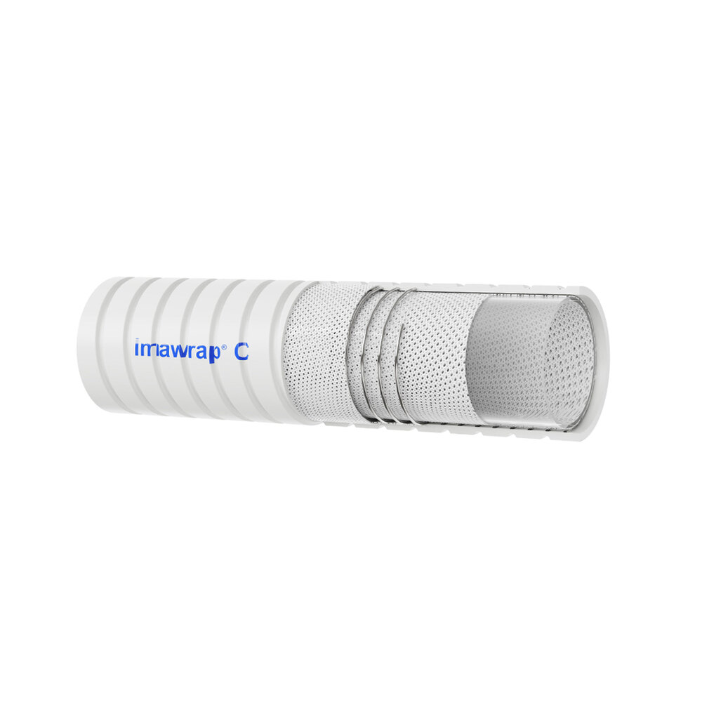 Imawrap-C - Platinum Cured Silicone Hose Reinforced with 4 Ply of Polyester Fabric and SS 316 Helical Wire