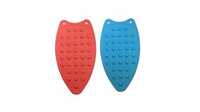 Silicone Iron Mat Anti Slip Pad - Silicone, 27x14 Cm, Green | Heat Resistant, Anti Slip Studs, Raised Edge, Washable