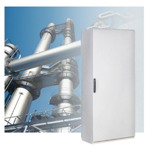 IP55-IP65 Compacts Rolled Steel Industrial Floor-Standing Steel Cabinets