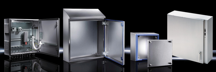 Ip65 Industrial  Mild Steel Enclosures (300X300X210 - Color: Ral7035