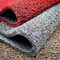 Pvc Cushion Mat - Color: Red
