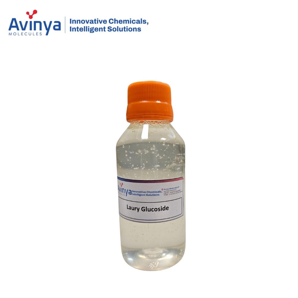 Lauryl Glucoside - C12-14 Alkyl Polyglycoside, 99.9% Purity, Pale Yellow Water Soluble Liquid, Ideal For Laundry & I&i Cleaning Applications