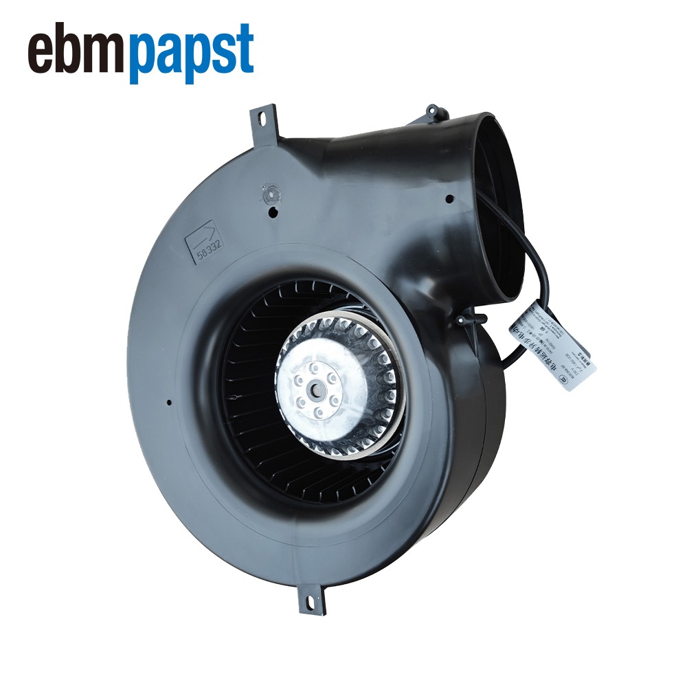 ebmpapst G2E140-NS38-01 230V AC 0.46A/0.51A 105W/115W 50Hz/60Hz 1800RPM/1850RPM Ambulance Press Blower Centrifugal Cooling Fan