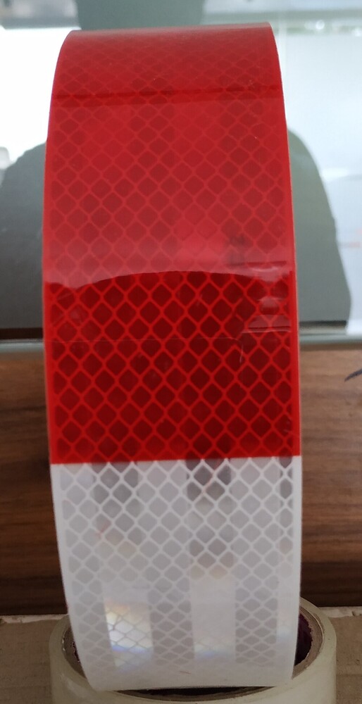 C4 Retro Reflective Tape - Color: Red