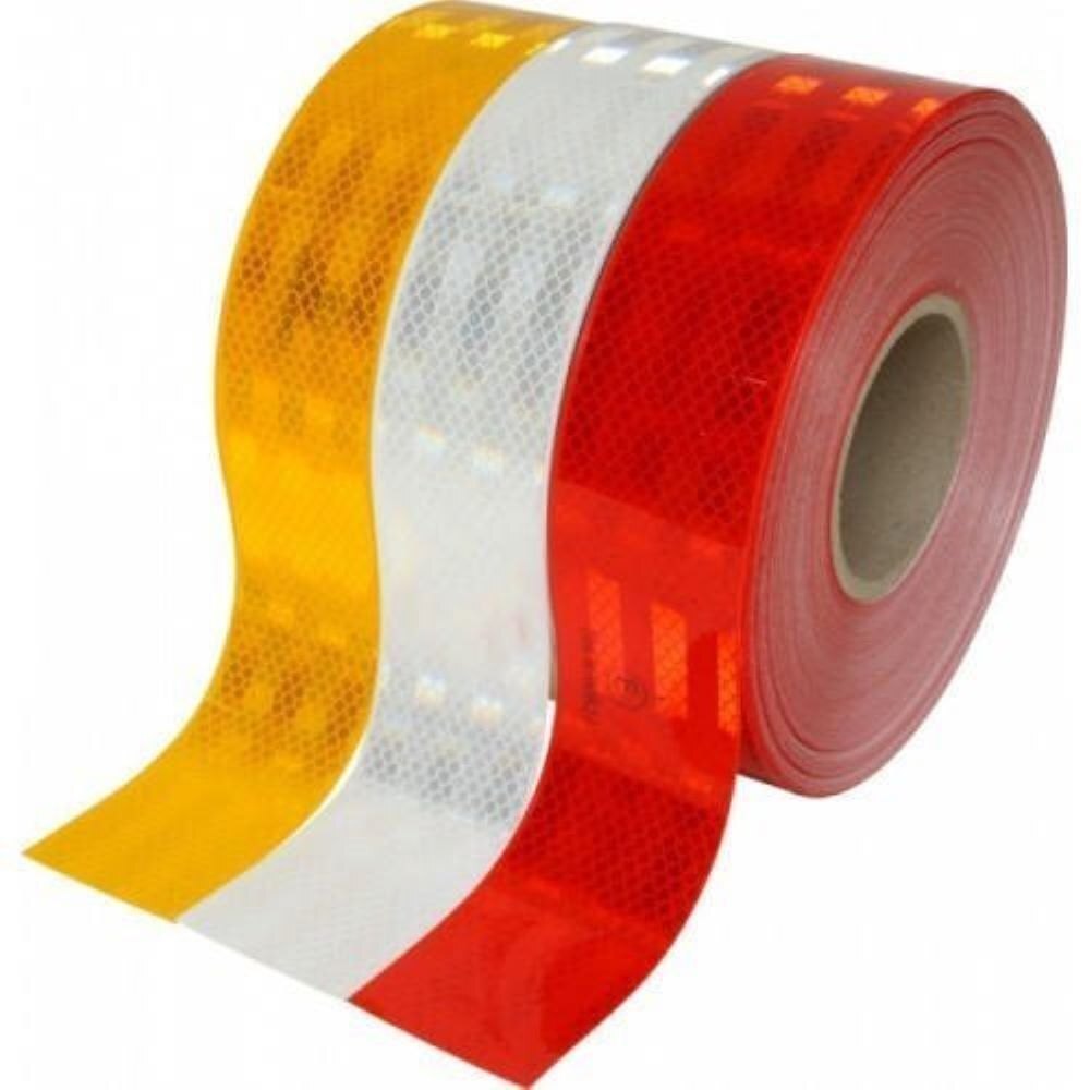 C4 Retro Reflective Tape - Color: Red