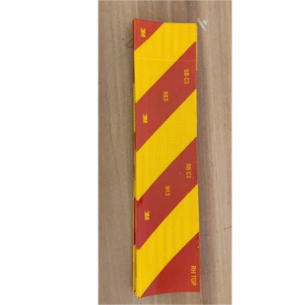 C3 Yellow Retro Reflective Tape - Dimension (L*w*h): 45.7m A 50mm A 100mm Millimeter (Mm)