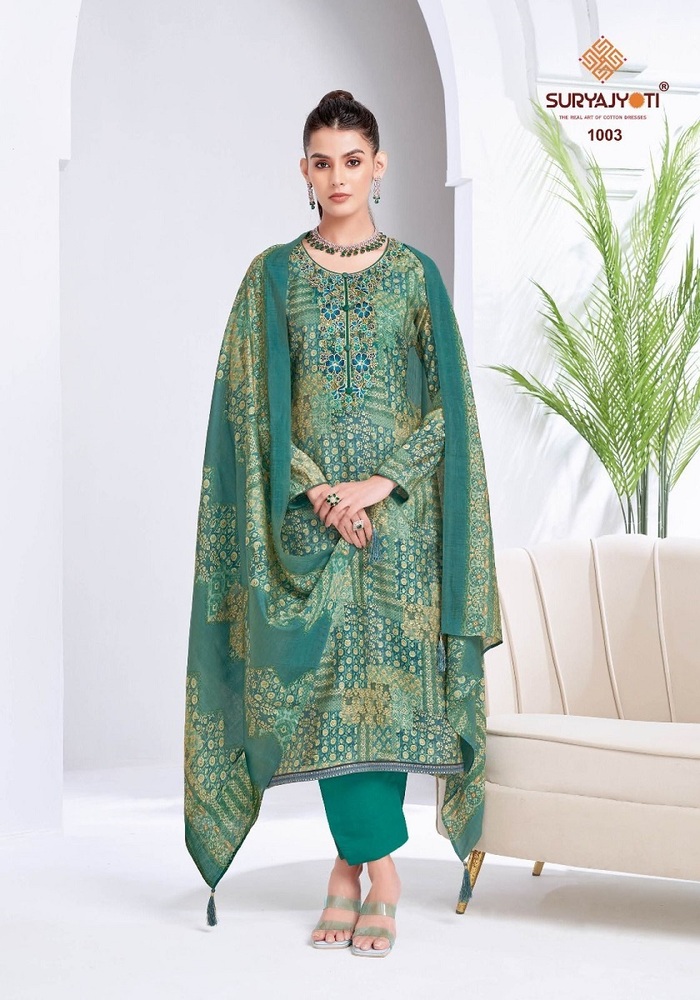 Suryajyoti Kangana Vol-1  Dress Material