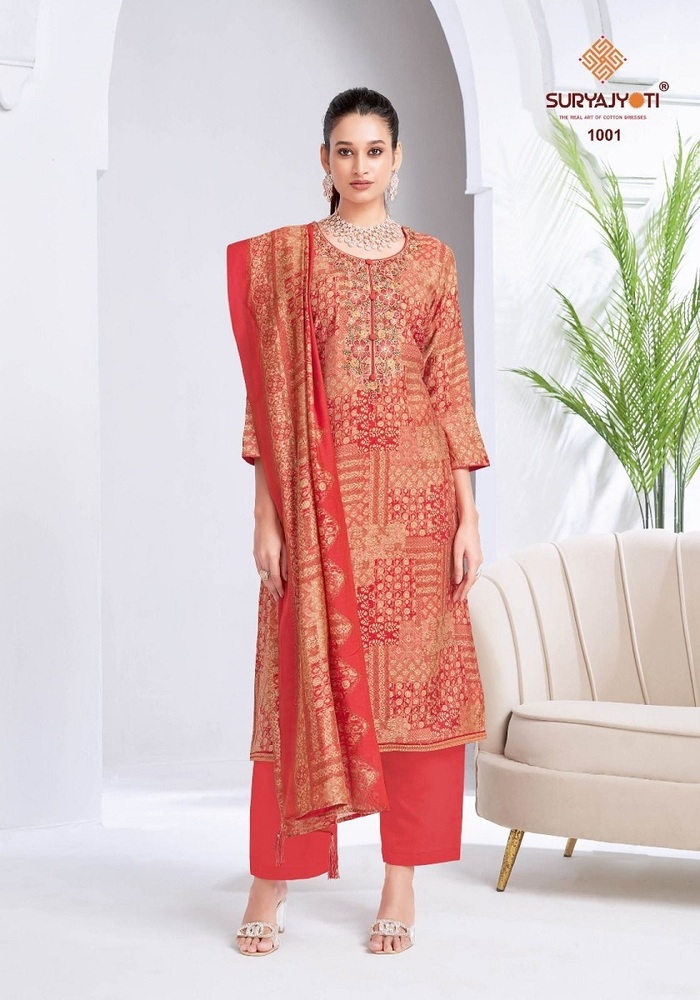 Suryajyoti Kangana Vol-1  Dress Material