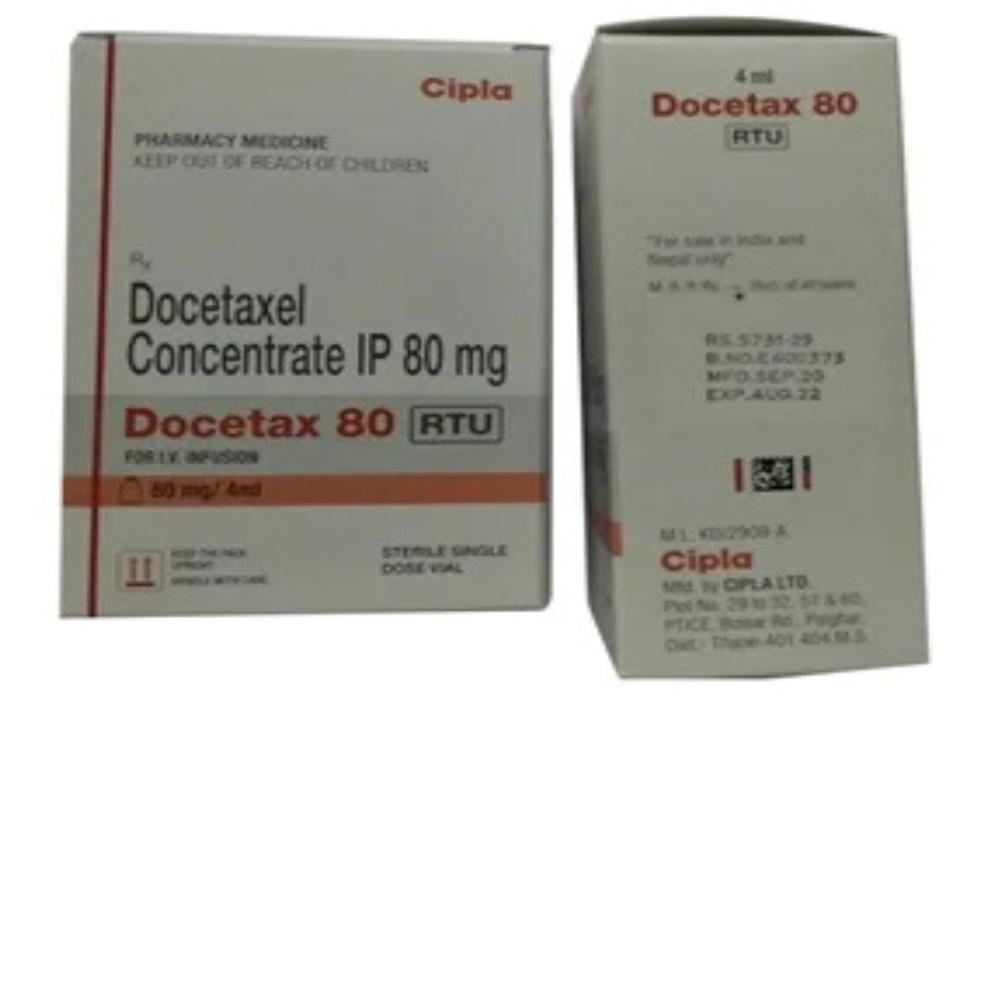 Docetax Docetaxel 80mg Injection - Origin: India