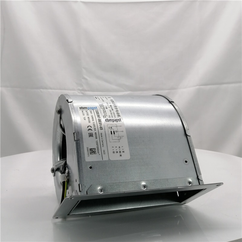 ebmpapst D2E097-BE01-65 230V AC 0.22A 165CFM 48W IP22 Ball Bearing Inverter Blower Converter Centrifugal Cooling Fan