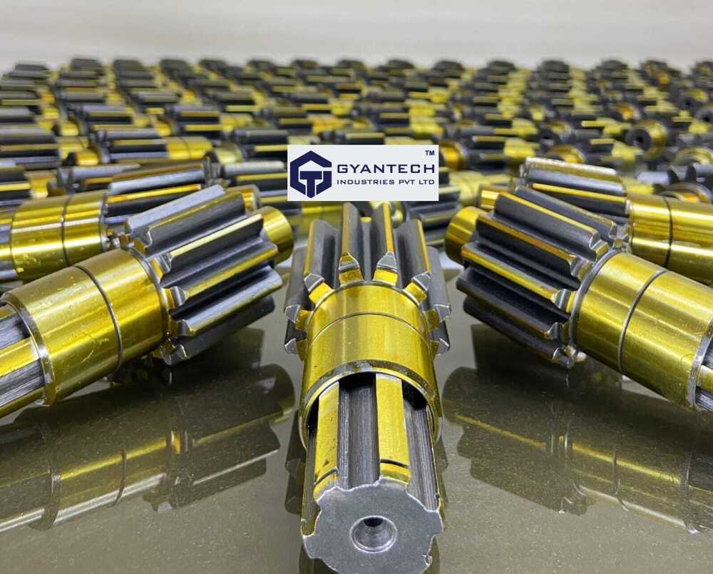 Horizontal Ball Mill Pinion - Color: Silver