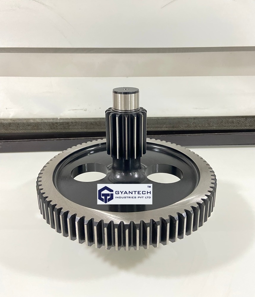 Idler Shaft And Gear Assembly - Color: Silver