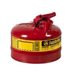 Justrite Type 1 Safety Can 7125100 - Color: Red