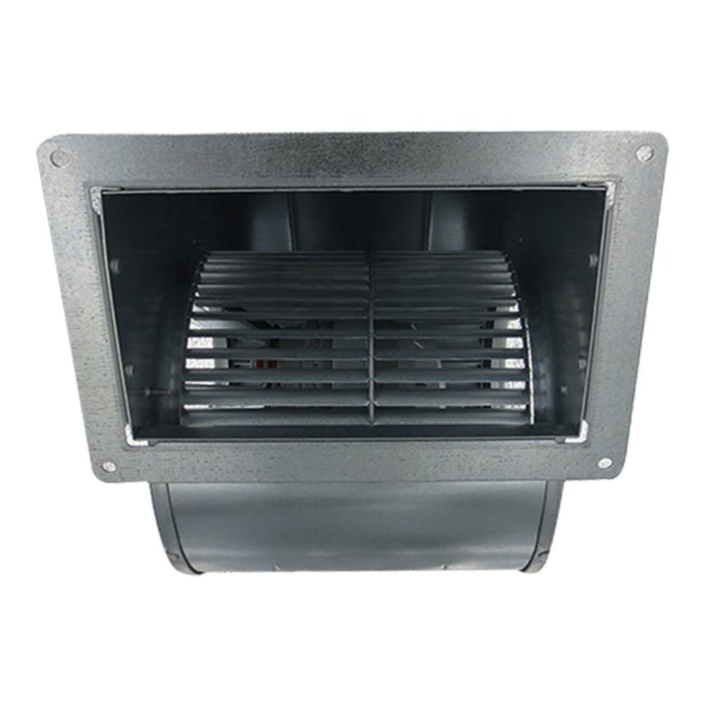 Ebmpapst D4e160-da01-22 230v Ac 117w 160mm 1200rpm Ball Bearing Turbine Inlet Blower Centrifugal Cooling Fan - Color: Silver