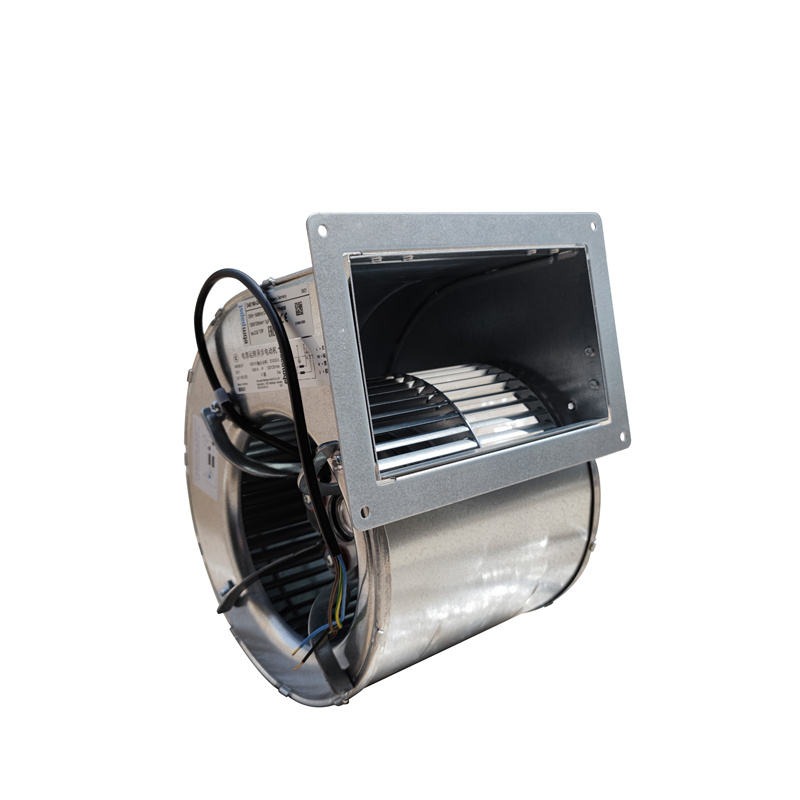 Ebmpapst D4e160-da01-22 230v Ac 117w 160mm 1200rpm Ball Bearing Turbine Inlet Blower Centrifugal Cooling Fan - Color: Silver