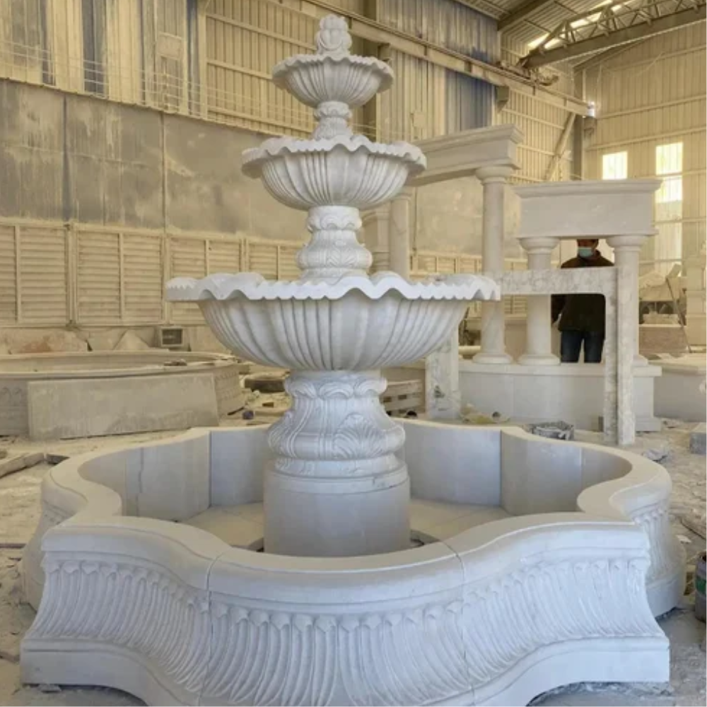 Modern style marble fountain