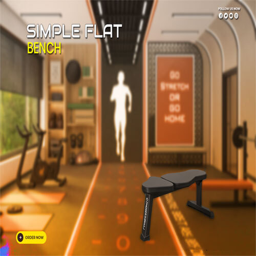 Simple Flat Bench - Feature: Eco-Friendly