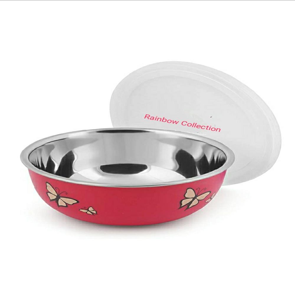 Stainless Steel Microwave Safe Euro Bowl Set Of 4