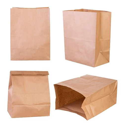 Kraft Paper Grocery Bag