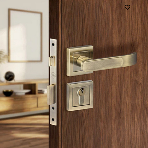 YECM-603-OR-TT-AB Mortise Door Handle Lock Set