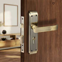 Yecm-603-8p-tt-ab Mortise Door Handle Set