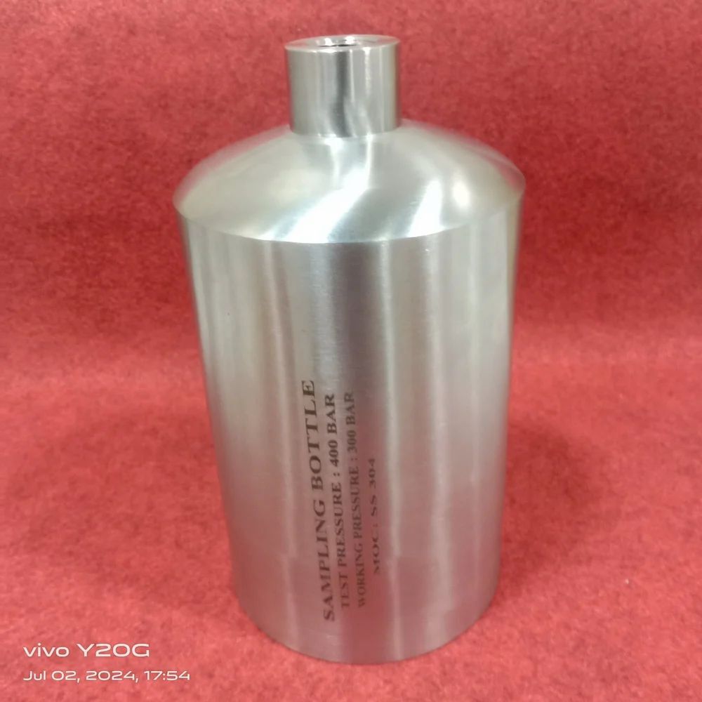 Petroleum Sample Bottle With Container