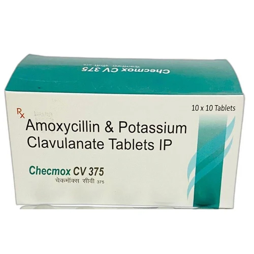 375mg Amoxicillin Potassium Clavulanate Tablets