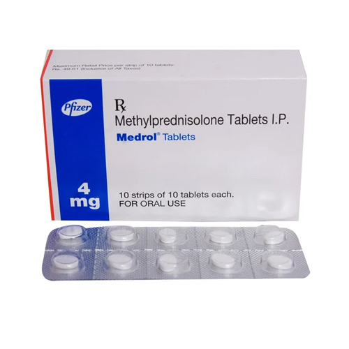 4mg Methylprednisolone Tablets IP